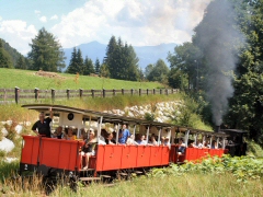 Mit der Achenseebahn den Berg hinauf