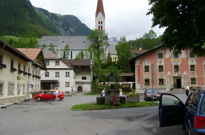 Holzgau - Ortszentrum