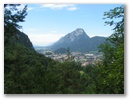 Blick von Kaisertal auf Kufstein
