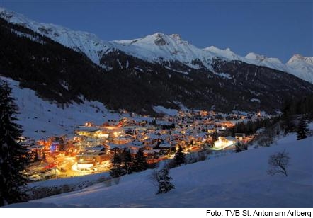 St. Anton am Arlberg im Winter