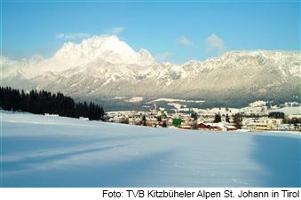 St. Johann in Tirol im Winter