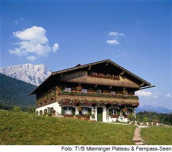 Das Bergdoktorhaus in Wildermieming